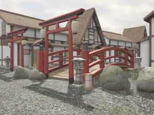 japanese architecture 3D Model