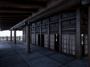 asian temple 3D Model