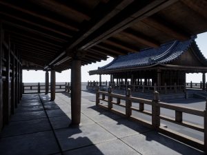 asian temple 3D Model