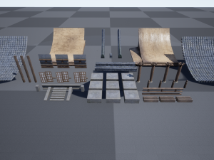 asian temple 3D Model