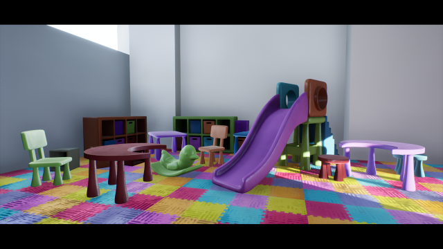 playroom kit 3D मॉडल .c4d .max .obj .3ds .fbx .stl .blend 