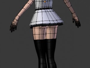 anime character 3D Model