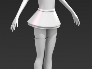 anime character 3D Model