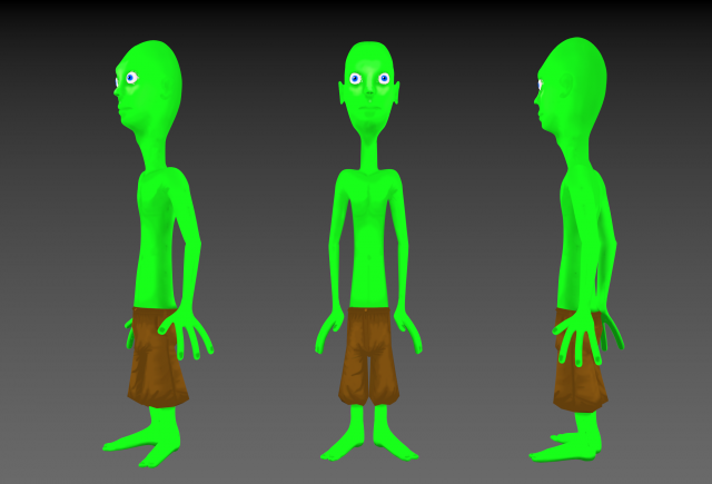 martian Modèle 3D .c4d .max .obj .3ds .fbx .stl .blend