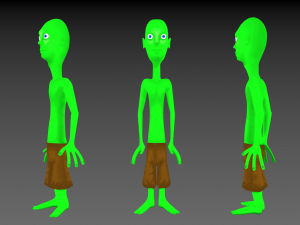 martian 3D Model