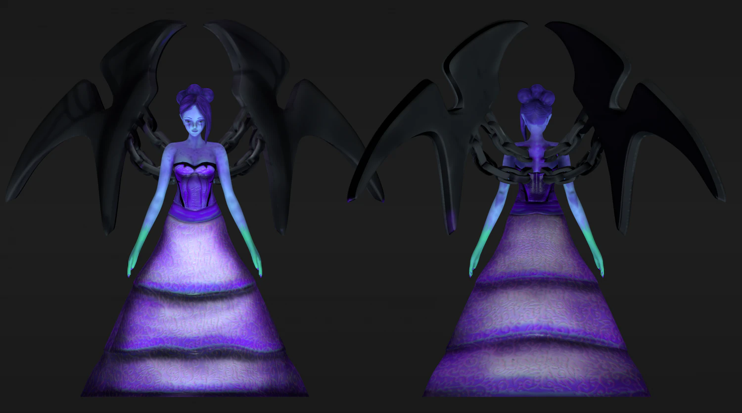 morgana 3D Model .c4d .max .obj .3ds .fbx .stl .blend 