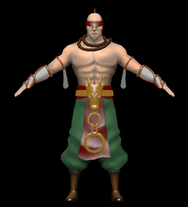 karate 3D-Modell .c4d .max .obj .3ds .fbx .stl .blend 