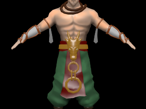 karate 3D Model