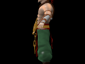 karate 3D-Modell