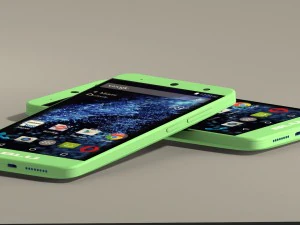 smartphone blu life x8 3D Model