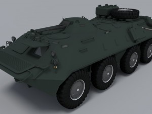 btr-80 3D Model