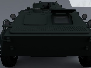 btr-80 Modello 3D