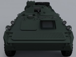 btr-80 Modello 3D