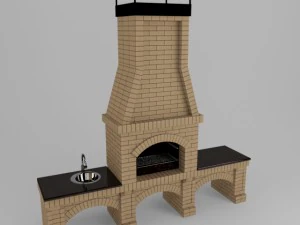 barbecue 3D Model