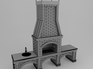barbecue 3D-Modell