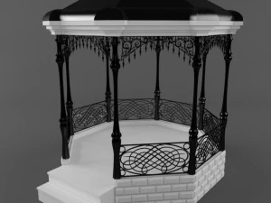 gazebo Model 3D