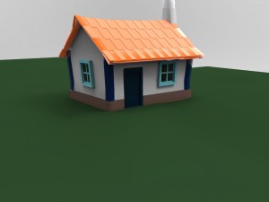 small house 3D-Modell