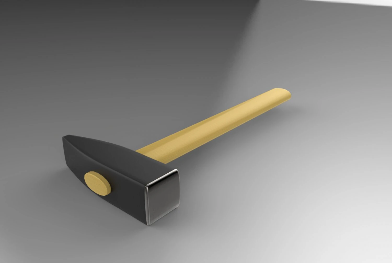 ハンマー 3Dモデル .c4d .max .obj .3ds .fbx .stl .blend 