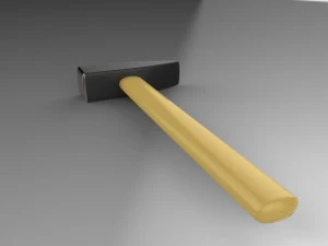 ハンマー 3Dモデル