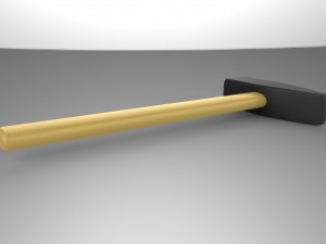 a hammer Model 3D