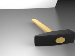 a hammer Model 3D