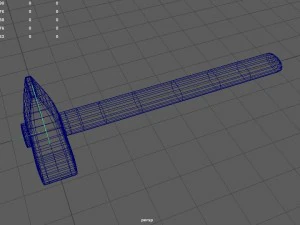 ハンマー 3Dモデル
