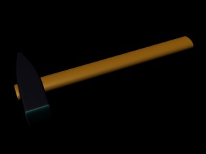a hammer Model 3D