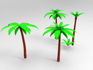 palm 3D Model