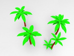 palm 3D Model