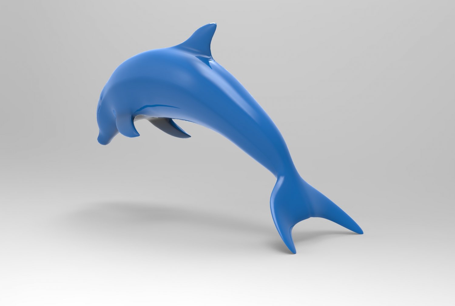 Дельфин 3д