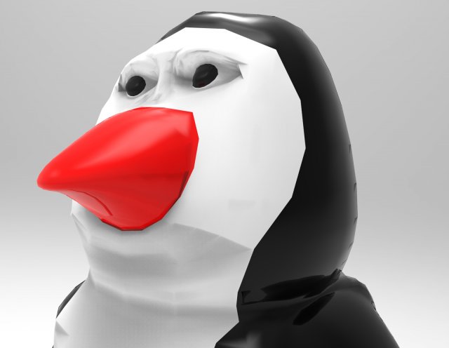 pingvi 3D Model .c4d .max .obj .3ds .fbx .stl .blend 