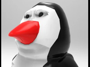 pingvi 3D Modell