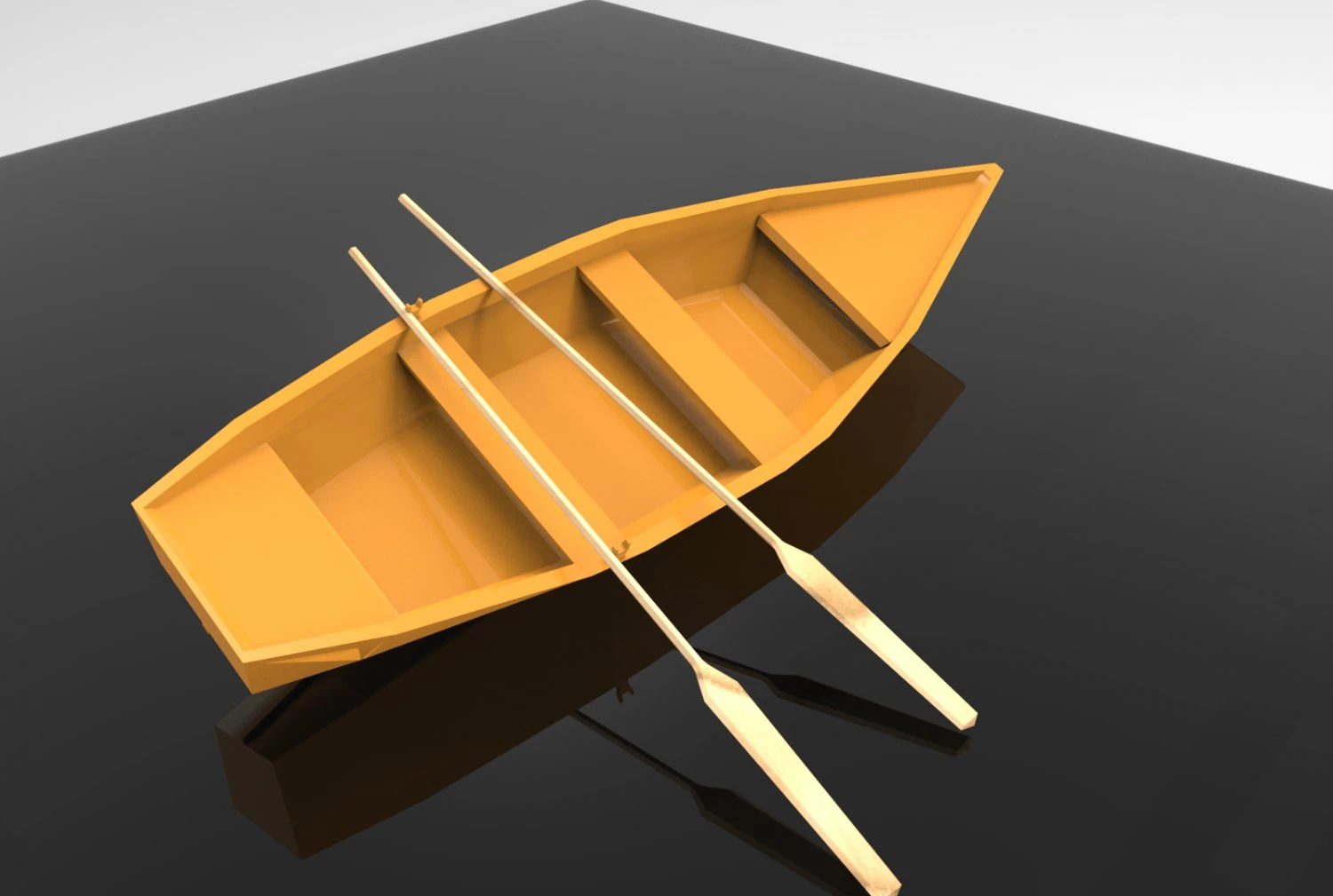 lodka 3D Model .c4d .max .obj .3ds .fbx .stl .blend