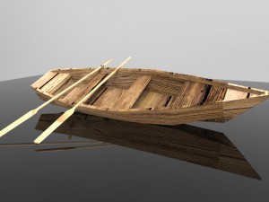 lodka Modello 3D