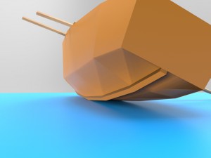 lodka Modello 3D