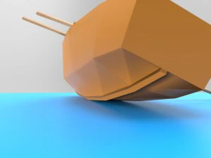 lodka 3D Model