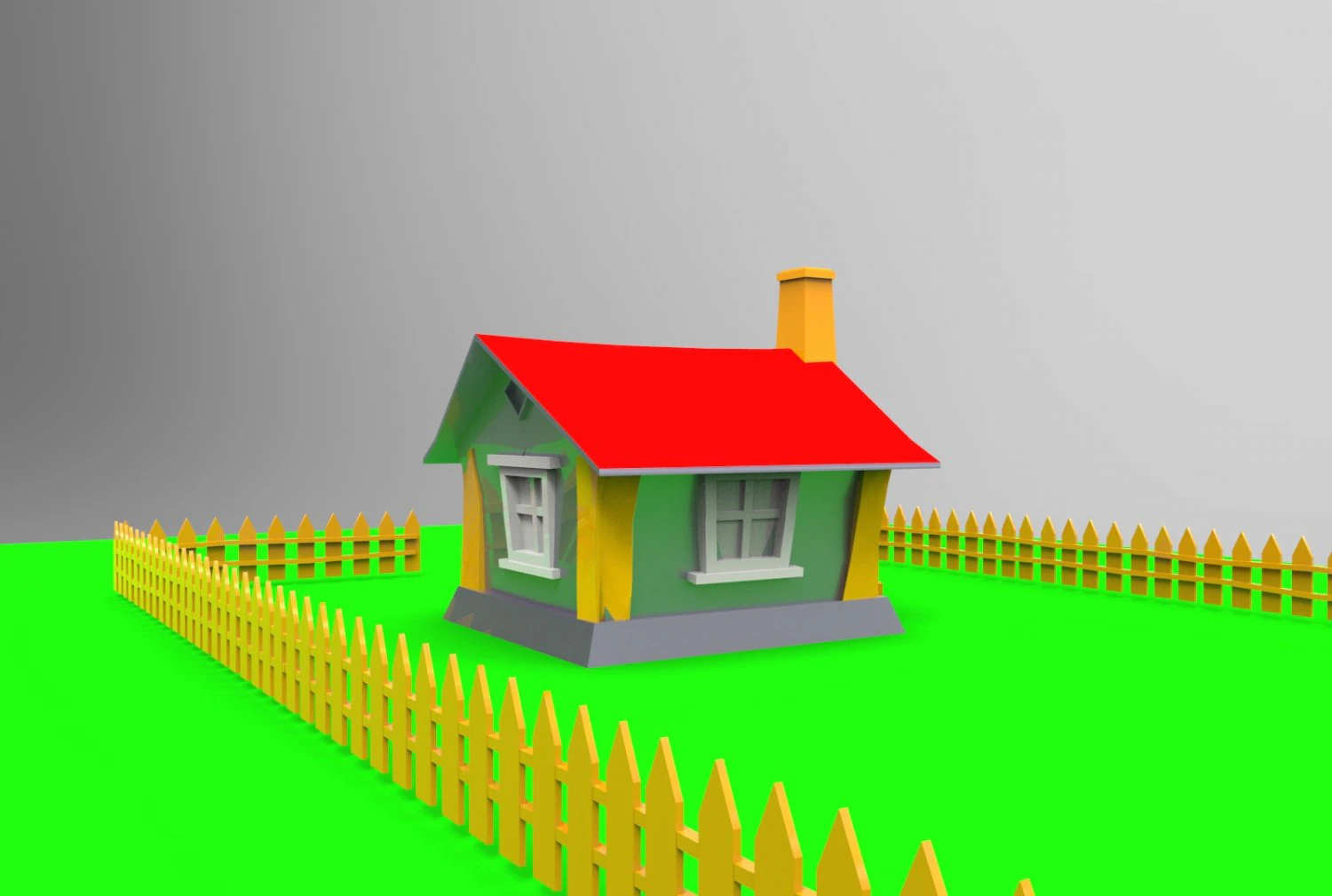 hous 3D Model .c4d .max .obj .3ds .fbx .stl .blend