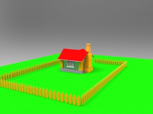 hous Model 3D