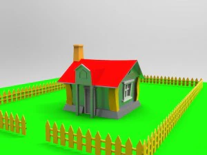 hous 3D Model