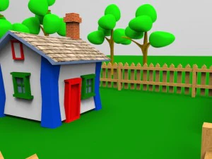 house in the woods 3D Model