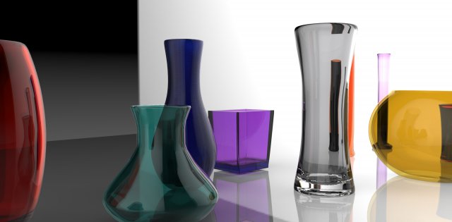 vases Model 3D .c4d .max .obj .3ds .fbx .stl .blend 