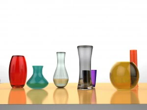 des vases Modèle 3D