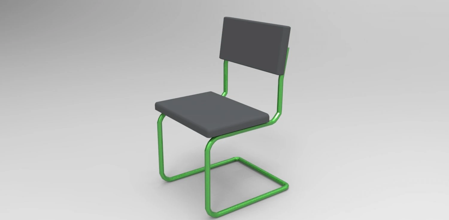 stul 3D Model .c4d .max .obj .3ds .fbx .stl .blend