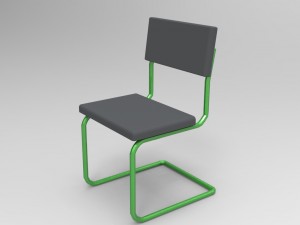 stul Model 3D