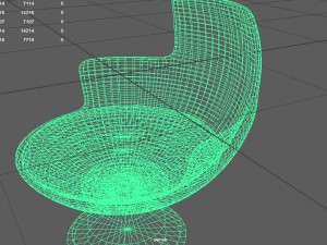 stul Modelo 3D