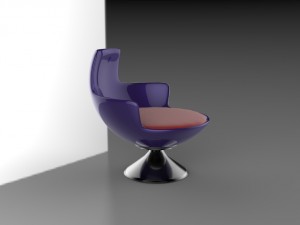 stul Modelo 3D