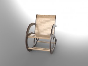 rocking chair 3D Model