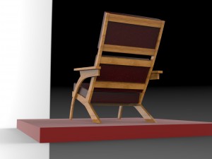 armchair Model 3D