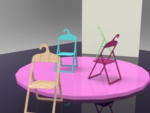 stool Model 3D