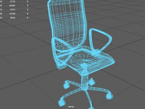 office chairs 3D Model